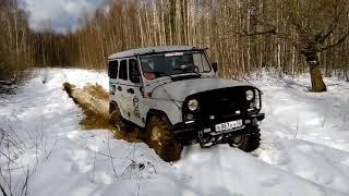 УАЗ 4x4 off-road. Тест внедорожника на бездорожье.