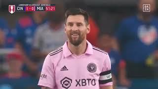 Messi Unbelievable Comeback - Inter Miami vs Cincinnati 3-3 (5-4 PEN) Highlights & Goals - 2023