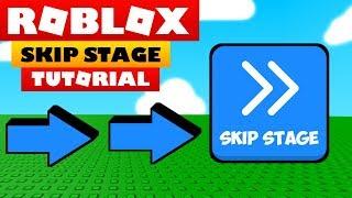 Roblox Studio Tutorial - SKIP STAGE GUI