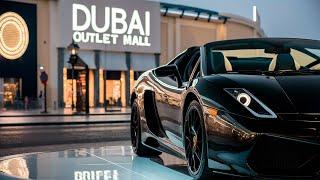 Dubai Outlet Mall 4k ; Food court / Shopping / Cinema (Sheikh Zayed Road Dubai)