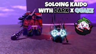 SOLOING KAIDO WITH DARKXQUAKE IN FRUIT BATTLEGROUNDS