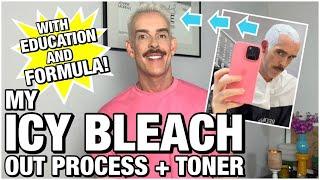 The process for BLEACHING my HAIR! Packed with bleach education and the TONER... (hairstylist)