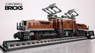 Lego Creator 10277 Crocodile Locomotive with Motor Speed Build