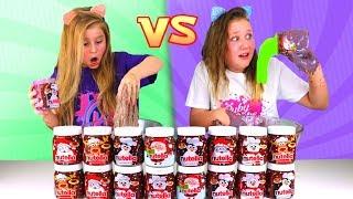 Don't Choose the Wrong Nutella Slime Challenge!!!