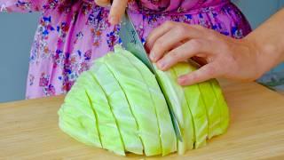 So delicious! You should eat more cabbage this summer! Cabbage recipe from my grandma’s cookbook