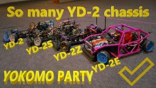 Yokomo YD-2 / YD-2E / YD-2S / YD-2Z all together