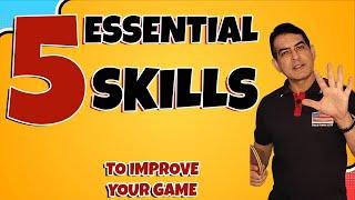 5 Essential Skills to Improve Your Table Tennis Game