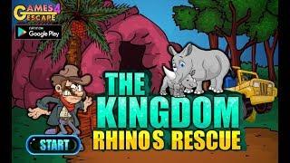 G4E The Kingdom Rhinos Rescue Walkthrough [Games4Escape]