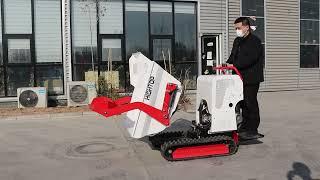 HT500 mini dumper,Small size, climbing ability is strong.