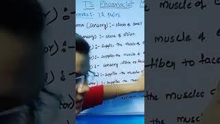 cranial nerves II full video in the channel II PHARMAPEDIA #tspharmacist