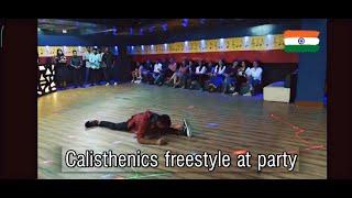 Calisthenics freestyle at party || by Hardik Rathod || Athlete of india 