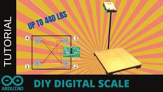 Simple DIY Digital Dog Scale | Arduino Uno Project / ATtiny 85