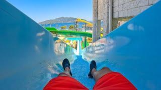 Freefall Water Slide at Atlantis Water Park, Turkiye