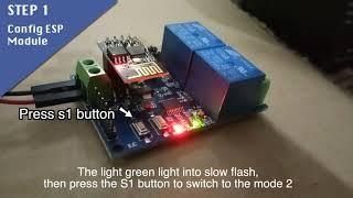 ICStation.com ESP8266 Wifi Relay control (No Coding Required)