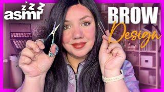 ASMR Thorough EYEBROW Shaping & Trimming Roleplay | Latina Accent