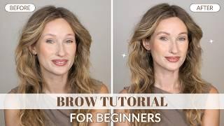 How to Fill In Your Eyebrows Naturally | Beginner-Friendly Easy Brow Tutorial