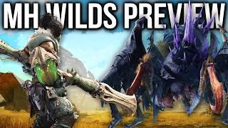 Monster Hunter Wilds  - NEW Insect Glaive Aerial Gameplay Preview! Vaulting Dance & Aerial Combat