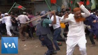 Police, Protesters Clash in Bangladesh  | VOA News