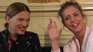 DP/30 @ TIFF '13: Léa Seydoux & Adèle Exarchopoulos in Blue Is The Warmest Color