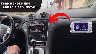 Install GPS Android radio Ford Mondeo MK4 / Instalare navigatie android gps