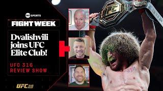 Merab Dvalishvili CANCELS the Sugar Show to retain title  | #UFC316 Review Show ft. Michael Bisping