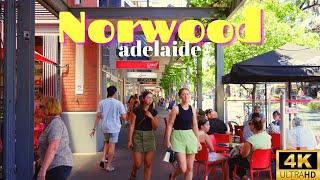 Norwood, Adelaide [4K] | Virtual Walk Tour - 60fps Adelaide City | Australia