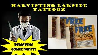 Harvesting Lakeside Tattooz Packets for Marrying into Amazing Spider-Man 238 comic book pressing