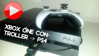 Xbox One Controller an PS4 anschliessen mit CronusMax (Plus)