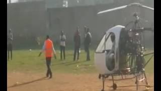 Ugandan home made helicopter