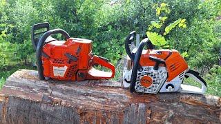 Stihl MS 500i versus Husqvarna 372xp OE "World Champion"