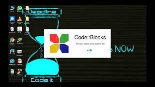 How to make a file and project on code blocks and how to run it?