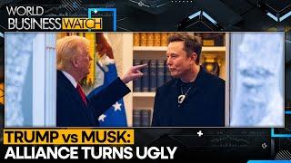 Trump-Musk Alliance Breaks In Public Feud | World Business Watch | WION
