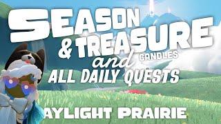 Season & Treasure Candles and Daily Quests | Daylight Prairie | SkyCotl | NoobMode