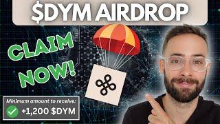 Dymension ($DYM) Airdrop - Claim NOW!