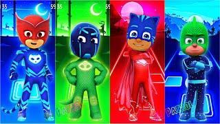 PJ Masks - Catboy ️ Night Ninja ️ Gekko ️ Owlette  Tiles Hop EDM Rush