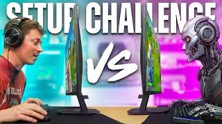 Ultra Budget Gaming Setup CHALLENGE - AI vs. YouTuber Edition