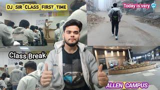 A Normal Day at Allen Kota || FIRST CLASS OF DJ SIR || Kota Lifestyle Vlog #allen #supath