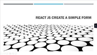 Video 5. Create Add and Edit user form in react | react js tutorials | setup react form