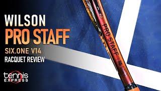 Wilson Pro Staff Six.One 95 V14 Tennis Racquet Review | Tennis Express