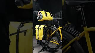 Adventure Awaits: Long-Distance Touring Bike Panniers in Vibrant Yellow - Expedition Series ‍️