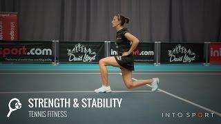 Online Tennis Coach: Clock Face Lunges