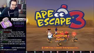 Ape Escape 3 first playthrough | Pizza Fest 2021 day 5