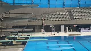 England Schools Diving Competition 2022 Silver medal