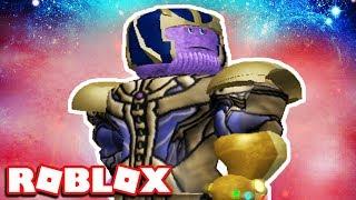 THANOS VS SUPERMAN! BECOMING THANOS | Roblox Super Hero Tycoon