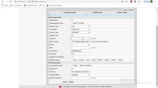 HG8245H INTERNET CONFIGURATION