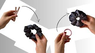 Шашқа резинка тігу. How to sew a Scrunchie.