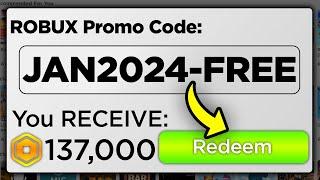 This *SECRET* Promo Code Gives FREE ROBUX! (Roblox March 2024)