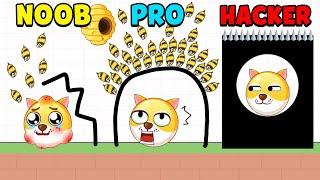 NOOB vs PRO vs HACKER - Save the Doge