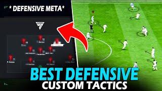 BEST DEFENSIVE CUSTOM TACTICS in EA FC 24 | The best 4231 custom tactics in EA FC!