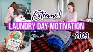 COMPLETE LAUNDRY DAY MOTIVATION 2023 | EXTREME LAUNDRY FOLDING MOTIVATION | PATRICIA MARIE